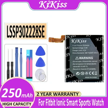 Orijinal KiKiss Pil LSSP302228SE Fitbit İyonik Akıllı spor saat / Fitbit Blaze İçin FB502 LSSP321830 Bateria