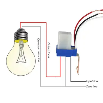 Otomatik Açık Kapalı Fotoselli Sokak lambası ışık anahtarı Denetleyici fotosel kontrol Photoswitch Sensörü Anahtarı Anahtarı Aksesuarları