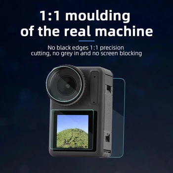 Temperli Cam koruyucu film Yüksek Sertlik Ekran Lens Filmi Anti-scratch kamera ekran koruyucusu Ultra Ince DJI Eylem 4