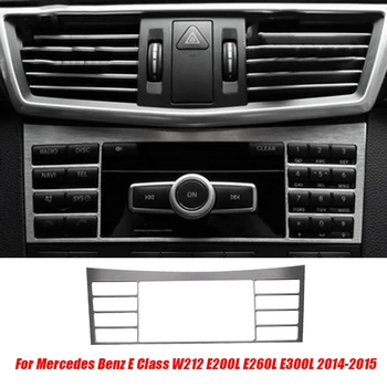 3 Adet Araba Çerçeve Aksesuarları Mercedes Benz E Sınıfı İçin W212 E200L E260L E300L 14-2015