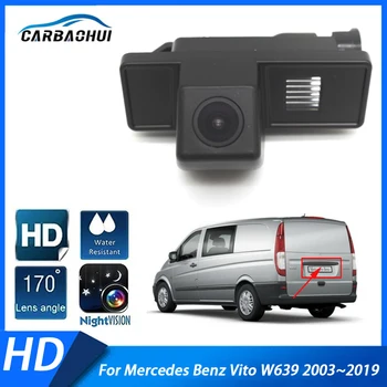 Yedekleme Arka Görüş Kamerası CCD Full HD Gece Görüş Mercedes Benz Vito W639 2003~2011 2012 2013 2014 2015 2016 2017 2018 2019