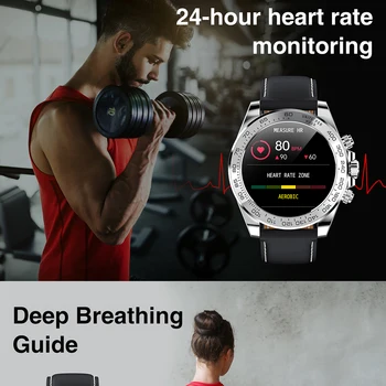 2022 Yeni Erkek İş bluetooth Çağrı akıllı saat Su Geçirmez Kalp Hızı Test Spor Spor İzci Paslanmaz Çelik Smartwatch