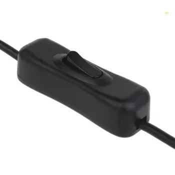 ahududu için Güç, USB C Erkek Dişi Tip C Uzatma Kablosu Inline On / Off Ahududu 4 Dropship Dropship