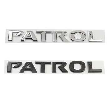 Araba Gövde Harfler Kelimeler Logo Rozeti Amblem Çıkartmaları Sticker Nissan Patrol İçin y60 y61 y62 y63 2012 2014 2016 2019 2023 Aksesuarları