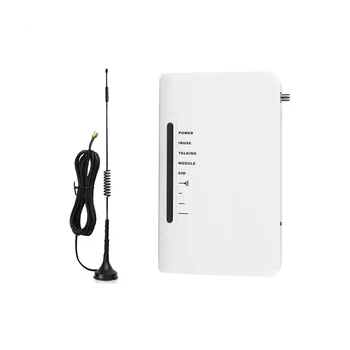 Masaüstü sabit telefon hücresel kart sabit telefon için ışık ile 4G kablosuz Terminal DTMF (ABD Plug)