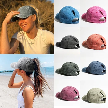 Yüksek At Kuyruğu beyzbol şapkası Kadınlar için Bahar Yaz güneş şapkası Koşu Snapback Şapka Dağınık Yüksek Topuz kadın Kapaklar Kadın Casquette