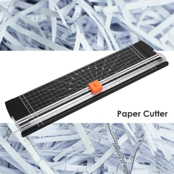 Taşınabilir A4 Kağıt Makinesi Kağıt Kesici Düzeltici Fotoğraf Karalama Defteri Bıçak DIY Bıçak