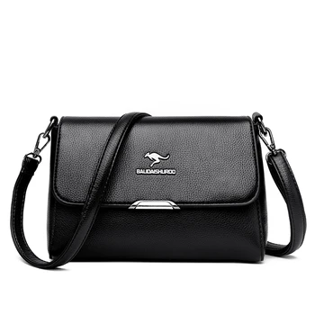 Yeni Yüksek Kalite Kadınlar için Crossbody Çanta Lüks Rahat omuz Kesesi Tasarımcı deri postacı çantası Bayan Çanta ve Çanta