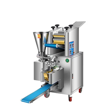 4500 pcs / h Otomatik Hamur Makinesi Manuel Katlanır Büyük Pasta Yapma Büyük Empanada Makinesi Şekillendirme Hamur Makinesi