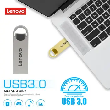 Lenovo USB Sopa 2 TB yüksek hızlı USB Flash sürücü 3.0 OTG Tip-C 1 TB Metal Kalem Sürücü 512 GB USB Bellek Taşınabilir SSD