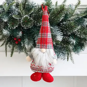 Noel Cüceler Dekor Cüce Rudolph Peluş Gnome Bebek Meçhul Peluş İsveç Cüceler Süsler Noel Partisi Ev Dekorasyonu İçin