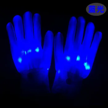 LED flaş glow-in-the-dark eldiven Palmiye Glow eldiven Noel Cadılar Bayramı atmosfer glow-in-the-dark eldiven