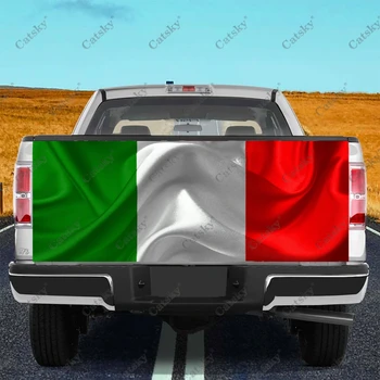 İtalya Bayrağı Araba çıkartmaları kamyon arka kuyruk modifikasyon boyama için uygun kamyon ağrı araba ambalaj aksesuarları çıkartmaları