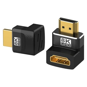 2 ADET 8K HDMI Uyumlu Çoğaltıcı Erkek Dişi Dönüştürücü, HDMI Uyumlu 2.1 Genişletici TV çubuk mini PC Anahtarı Xbox One PS4