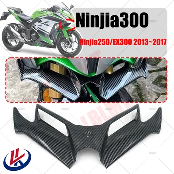 KAWASAKI Nınja 300 için Nınja250 EX300 2013 2014 2015 2016 2017 Motosiklet Winglet Aerodinamik Kanat Kiti Spoiler Motor Aksesuarları