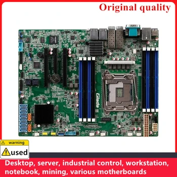 Kullanılan Giada N50S-N Anakartlar C612 LGA 2011-3 V3 DDR4 ECC Sunucu iş istasyonu Anakart PCI-E3. 0 SATA3 USB3. 0