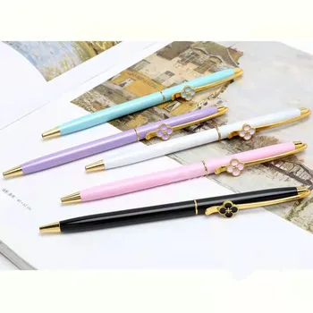 Özel LOGO Moda Metal Tükenmez Kalemler Okul Ofis Otel Reklam Topu Jel Kalem Promosyon Hediye Kalemler Özel Hediyelik Eşya