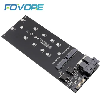 Nvme U. 2 Adaptörü, Verimli Veri Genişletme: 2 Port SFF-8643 U. 2 İla NVMe M. 2 NGFF SSD Yükseltici Adaptörü-Kolaylaştırılmış Depolama