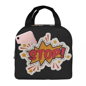 One Stop Moda Mağazası Termal Yalıtımlı Öğle Yemeği Çantaları yemek kutusu Gıda Çanta Taşınabilir Tote yemek kabı Koleji Öğretmen