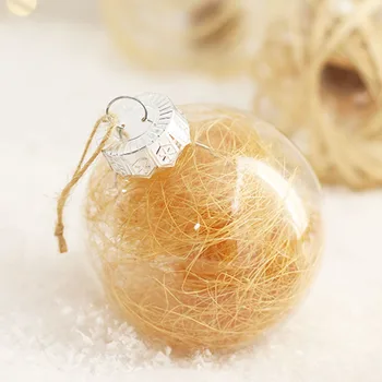 6 ADET 8cm Yılbaşı Topu Süsler Noel Ağacı Asılı Kolye Tatil Düğün Ev Partisi Noel Süslemeleri