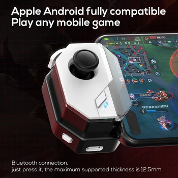 Sihirli MB02 Mobil Oyun Joystick HID MFİ Modeli Gamepad Android ve IOS için Denetleyici Kolu TİP-C / USB / Bluetooth Bağlantısı