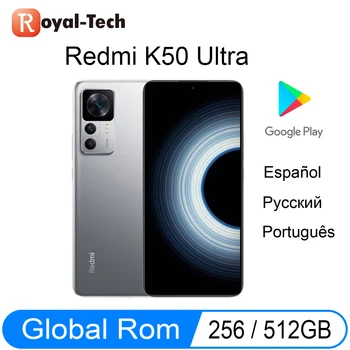 Orijinal Xiaomi Redmi K50 Ultra 5G Akıllı Telefon 6.67