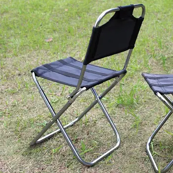 Katlanır Sandalye Alüminyum Alaşımlı Tabure Ultralight portatif tabureler Yetişkinler Katlanabilir Açık Balıkçılık Seyahat Katlanabilir Kamp Piknik