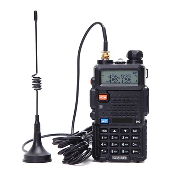Anten Taşınabilir Radyo Mini Araba VHF Anten için Quansheng Baodao UV5R Walkie Talkie