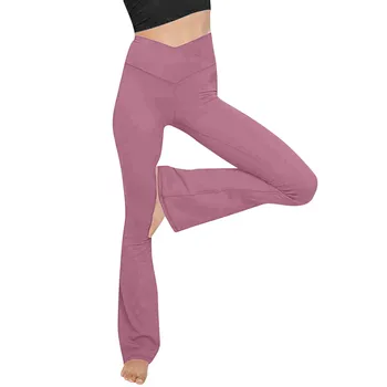 Çan dipleri Yoga Pantolon Tayt Kadınlar Yüksek Bel Push Up Tayt Egzersiz Spor Tayt Spor Spor Koşu Yoga Atletik Pantolon