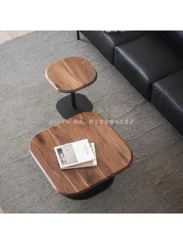 Iskandinav minimalist mini sehpa yan sehpa oturma odası kanepe yan sehpa köşe masa yaratıcı mini kanepe yan ceviz yan