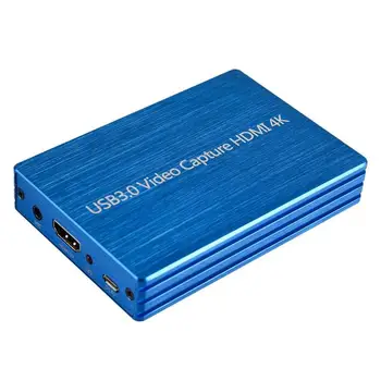 Video Yakalama Kartı 4K 1080P HDMI USB 3.0 OBS Canlı Akışı Yayın Durumda Otomatik Olarak Ayarları Çıkış Boyutu YENİ