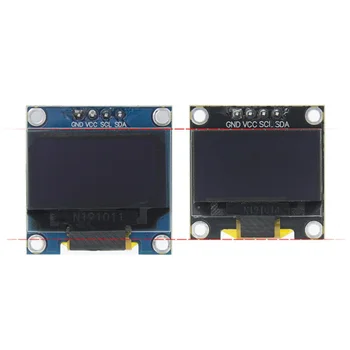 0.96 inç IIC Seri Beyaz OLED Ekran Modülü 128X64 I2C SSD1306 12864 LCD ekran panosu GND VCC SCL SDA 0.96