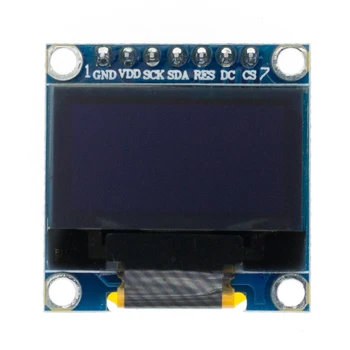 0.96 inç IIC Seri Beyaz OLED Ekran Modülü 128X64 I2C SSD1306 12864 LCD ekran panosu GND VCC SCL SDA 0.96