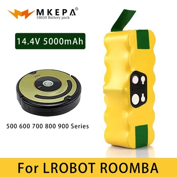 14.4 V 5000mAh robotlu süpürge Pil için İRobot Roomba 500 600 700 800 900 Serisi 14.4 V 620 650 770 780 580 Piller