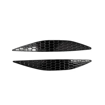 1 Çift Petek Kuyruk Arka Sis aydınlatma koruması Trim Golf 7 için MK7 2014-2018 Arka Bar Tampon Şeritler Sticker